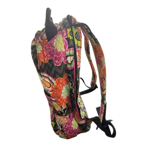 Vera Bradley Campus Backpack in the retired Ziggy Zinnia pattern.  main image 6